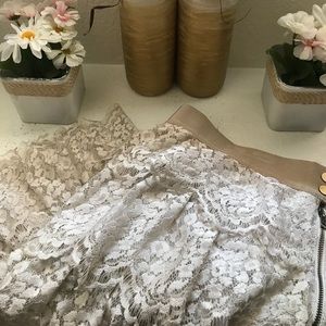 Lace Tiered Skirt